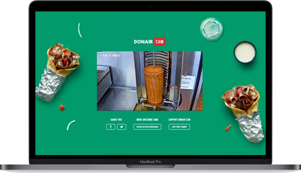 Live Kebab - an interesting example of live webcam