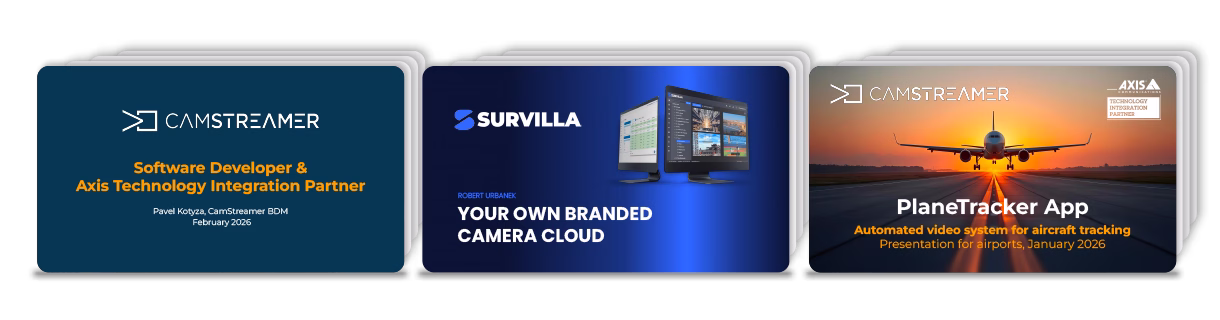 Kye CamStreamer presentations