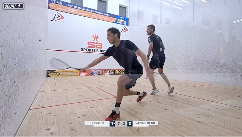 Squash Tournament Eredivisie 2024 Play view