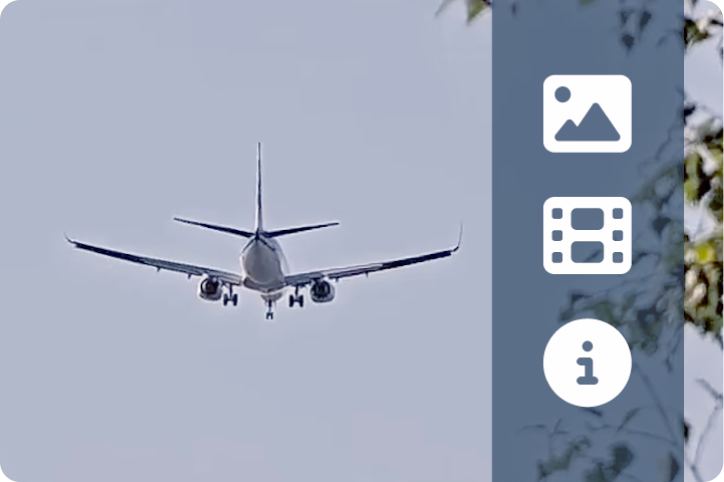 Automated aircraft tracking using Axis camera and PlaneTracker App