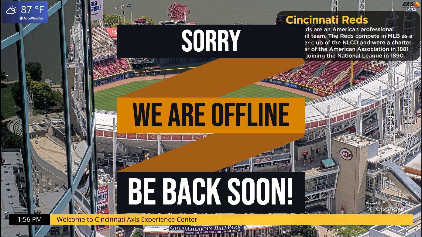 Broadcast is currently offline.