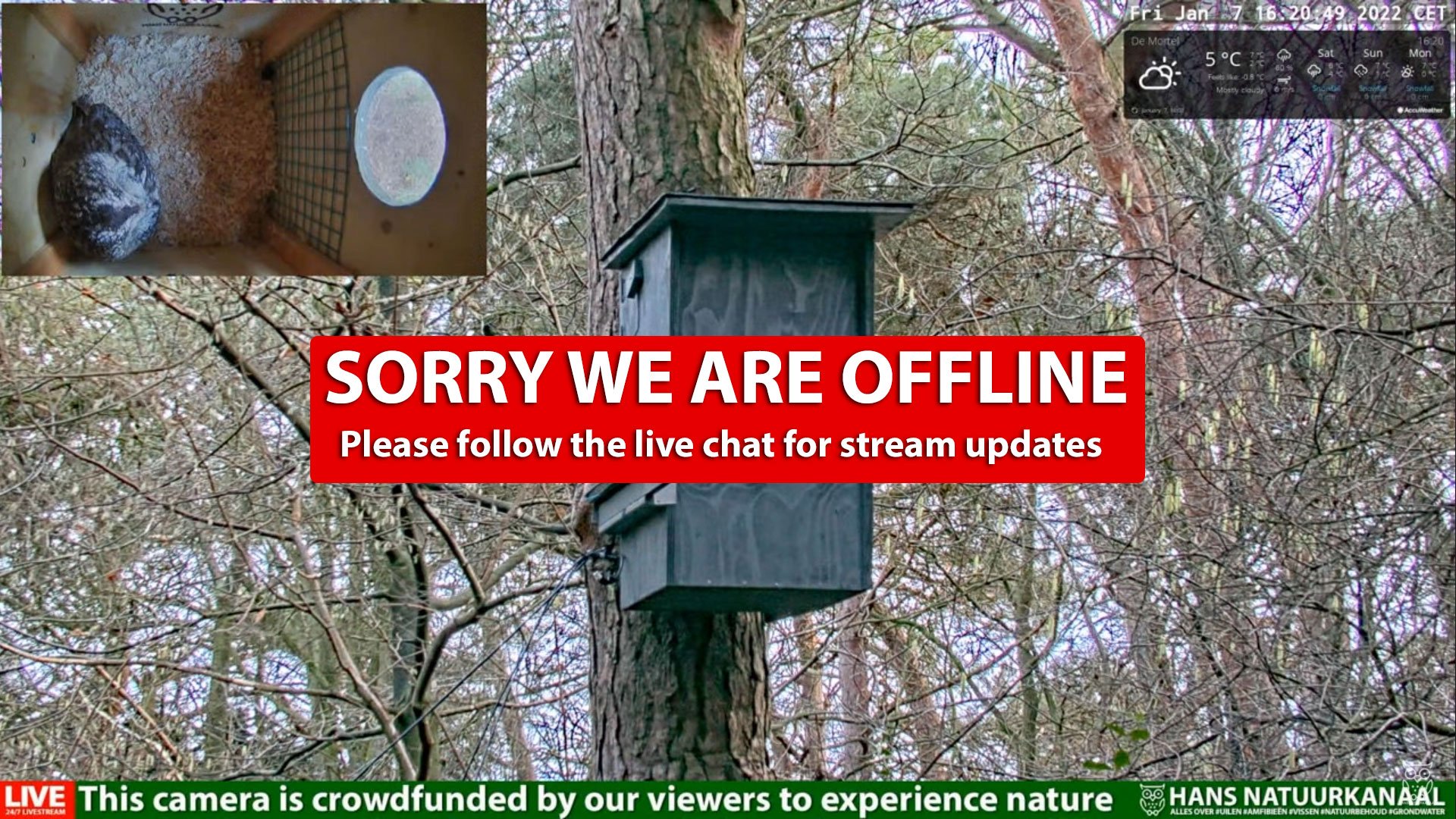 Broadcast is currently offline.